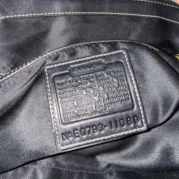 VTG COACH Limited Edition 1993 Hampton Miranda Python Satchel Handbag 11089 - Picture 6 of 6